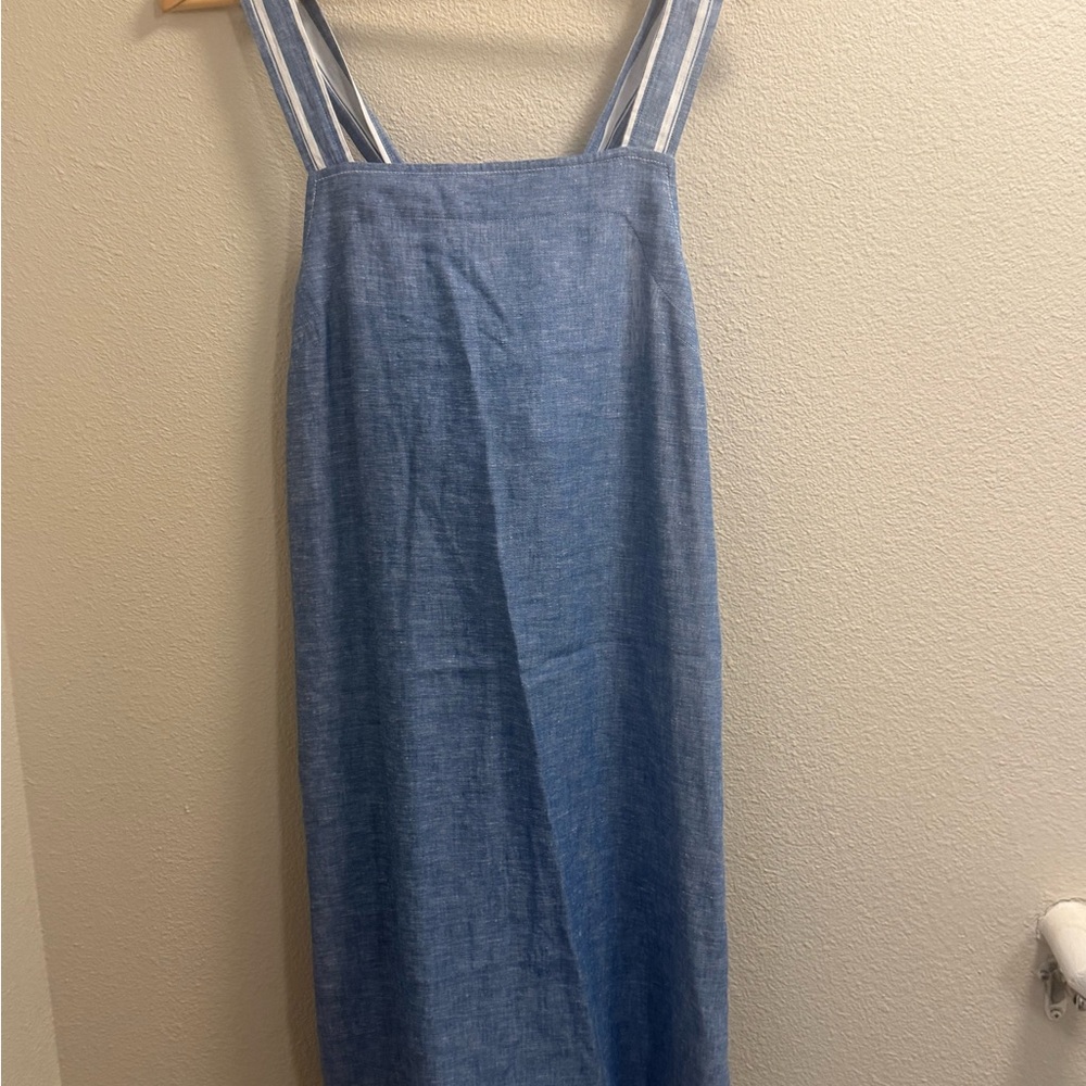 Anthropologie Maeve Blue Textured Top